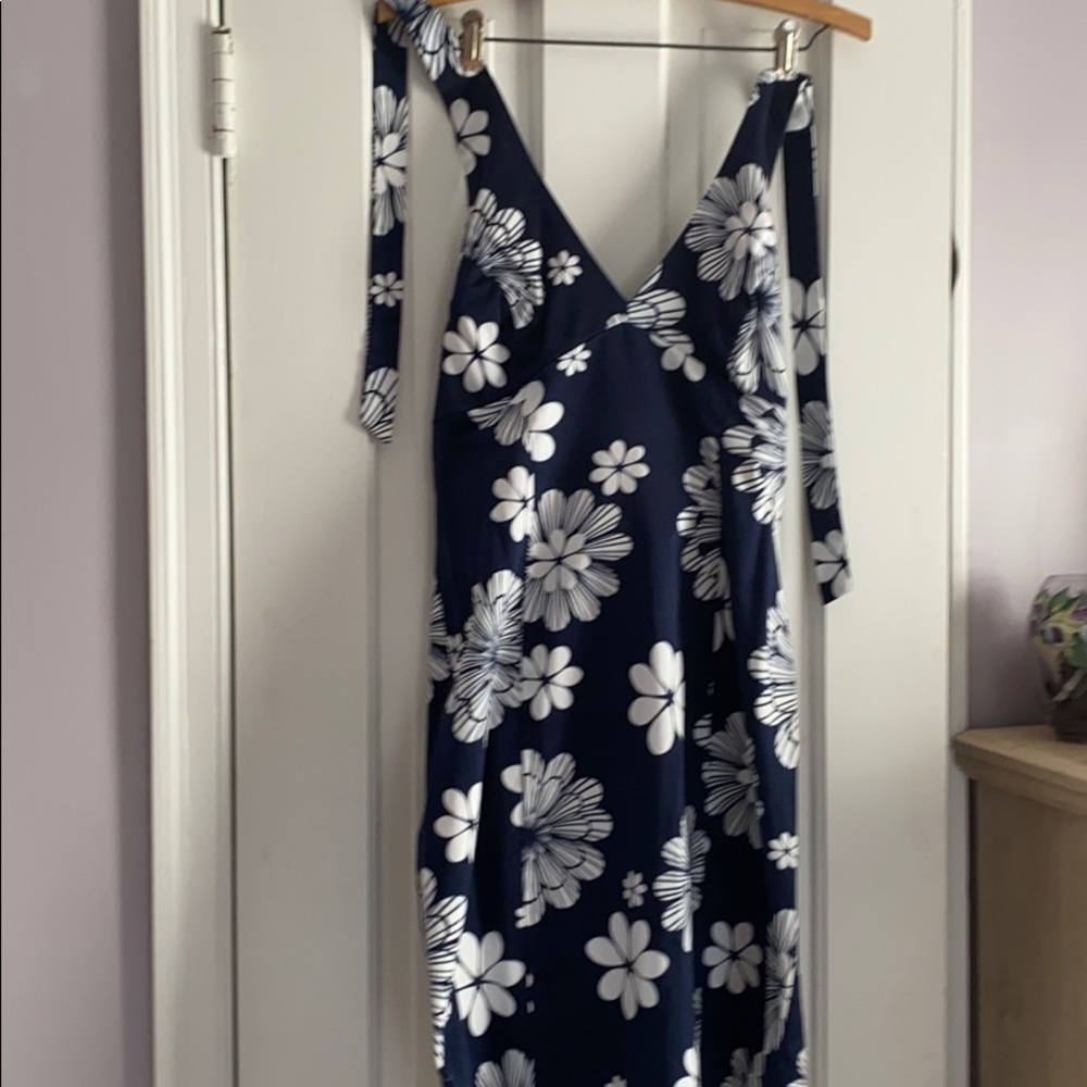 Blue sundress